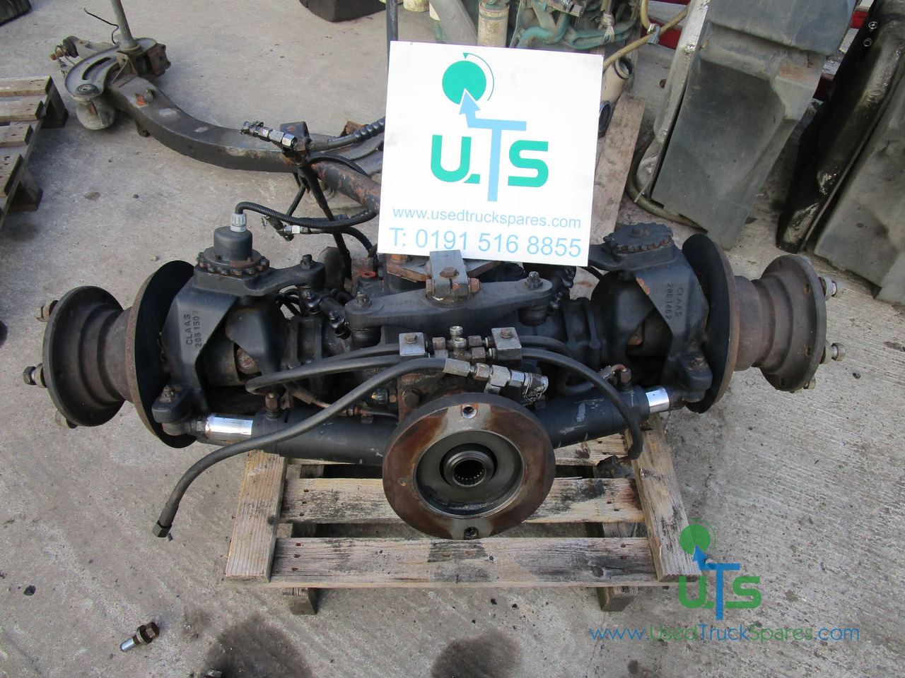 SCHMIDT SWINGO 200 REAR AXLE COMPLETE - Essieu arrière pour Véhicule de voirie/ Spécial: photos 3 SCHMIDT SWINGO 200 REAR AXLE COMPLETE - Essieu arrière pour Véhicule de voirie/ Spécial: photos 3