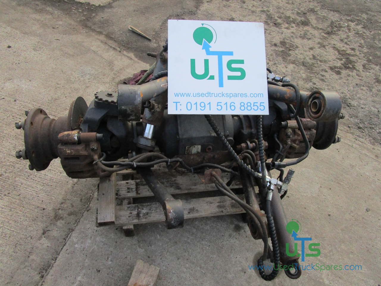 SCHMIDT SWINGO 200 REAR AXLE COMPLETE - Essieu arrière pour Véhicule de voirie/ Spécial: photos 1 SCHMIDT SWINGO 200 REAR AXLE COMPLETE - Essieu arrière pour Véhicule de voirie/ Spécial: photos 1
