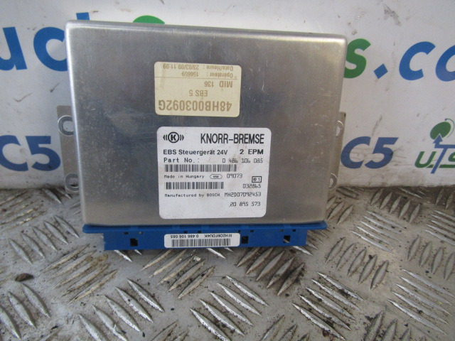 VOLVO FE EBS ECU P/NO 0486106 085 - Bloc de gestion pour Camion: photos 1 VOLVO FE EBS ECU P/NO 0486106 085 - Bloc de gestion pour Camion: photos 1