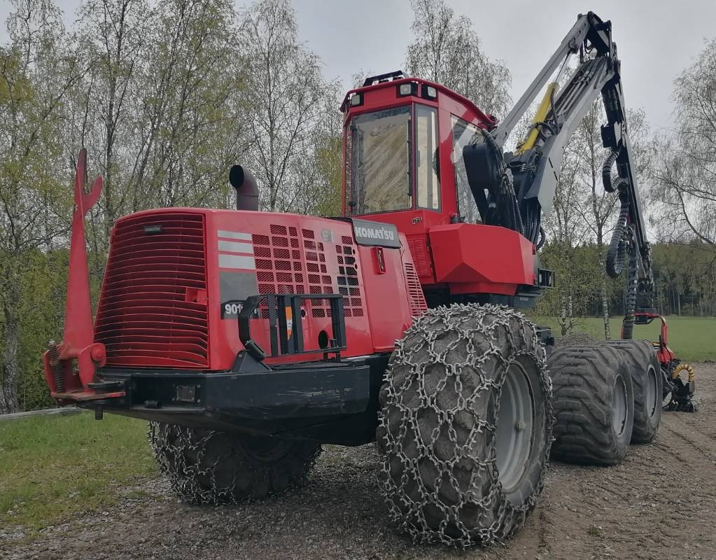 Komatsu 901 TX.1 - Abatteuse: photos 4 Komatsu 901 TX.1 - Abatteuse: photos 4