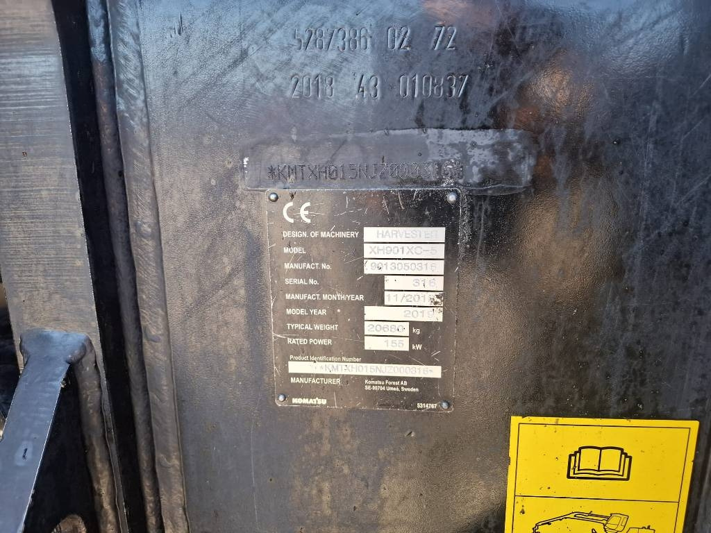 Komatsu 901 XC - Abatteuse: photos 5 Komatsu 901 XC - Abatteuse: photos 5