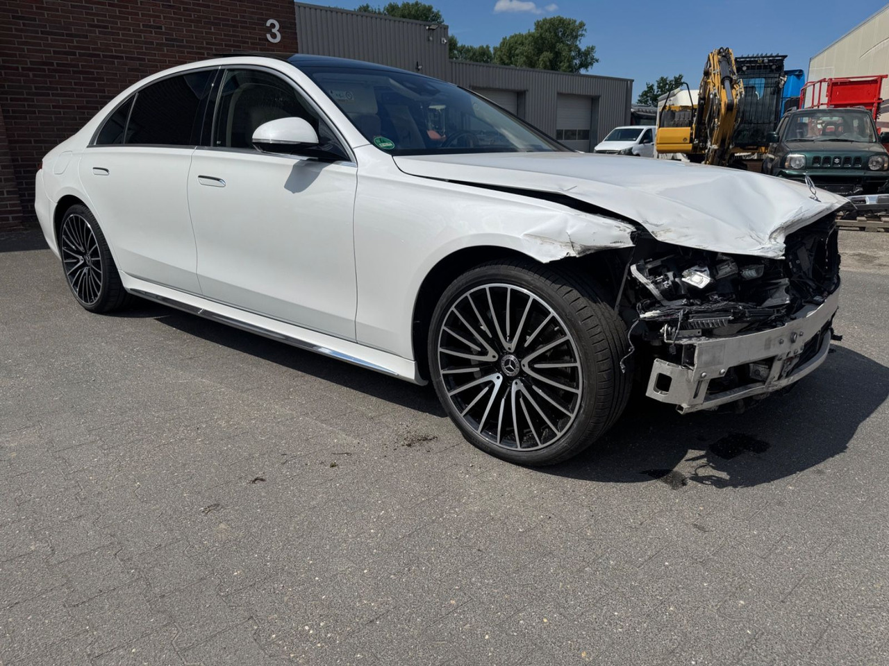 Mercedes-Benz S 450 d 4Matic Lang AMG / TV/ BURMESTER / VOLL - Berline: photos 1 Mercedes-Benz S 450 d 4Matic Lang AMG / TV/ BURMESTER / VOLL - Berline: photos 1