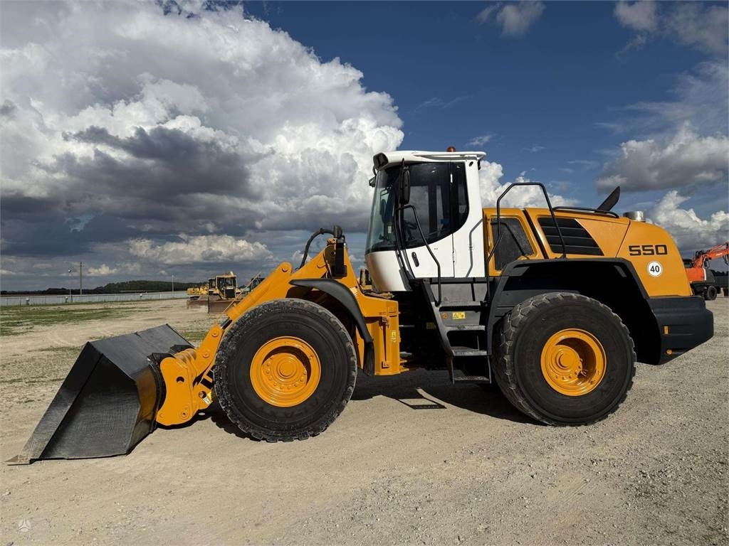 Liebherr L 550 , quick coupler  - Chargeuse sur pneus: photos 4 Liebherr L 550 , quick coupler  - Chargeuse sur pneus: photos 4