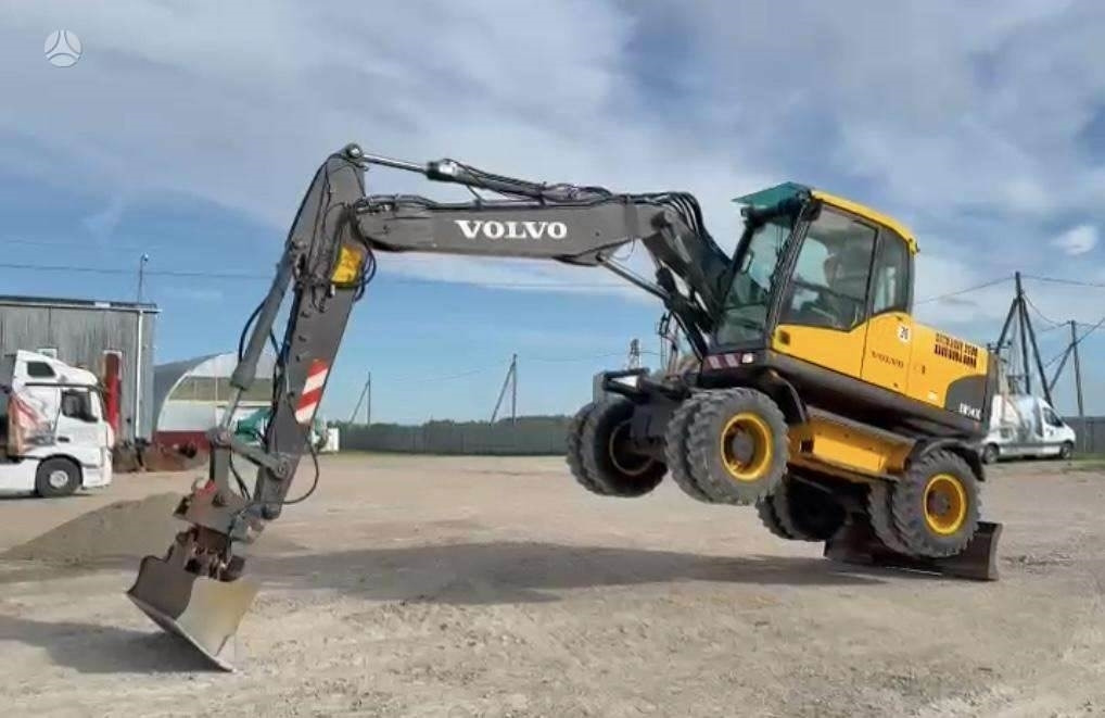 Volvo EW 140 C - Pelle sur pneus: photos 2 Volvo EW 140 C - Pelle sur pneus: photos 2