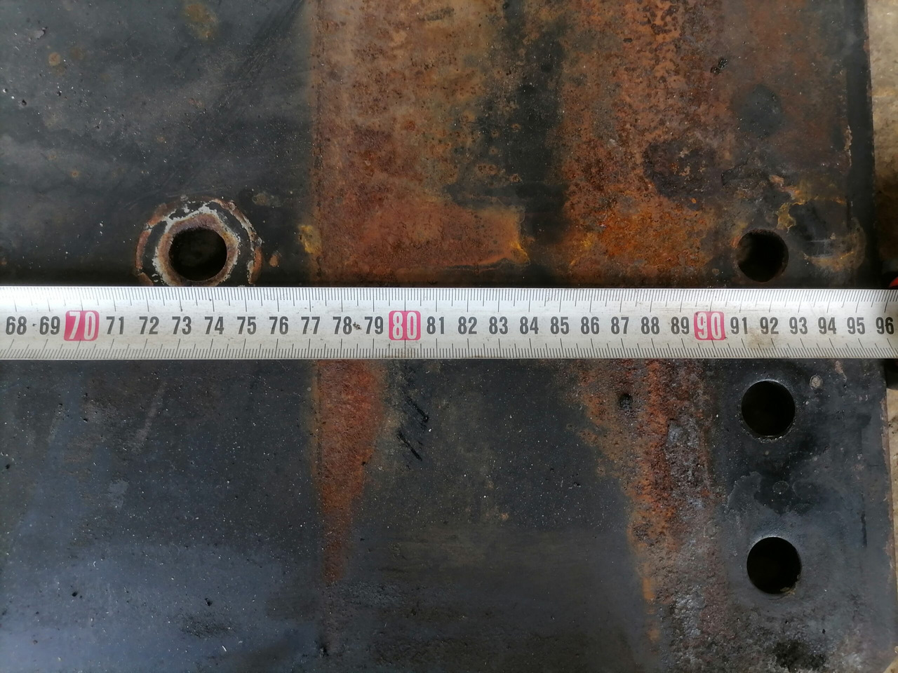 Sellette d'attelage pour Camion MAN Saddle plate 81427150036: photos 10 Sellette d'attelage pour Camion MAN Saddle plate 81427150036: photos 10