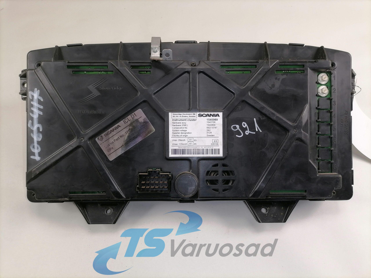 Scania Dashboard 1752625 - Panel de instrumentos pour Camion: photos 3 Scania Dashboard 1752625 - Panel de instrumentos pour Camion: photos 3