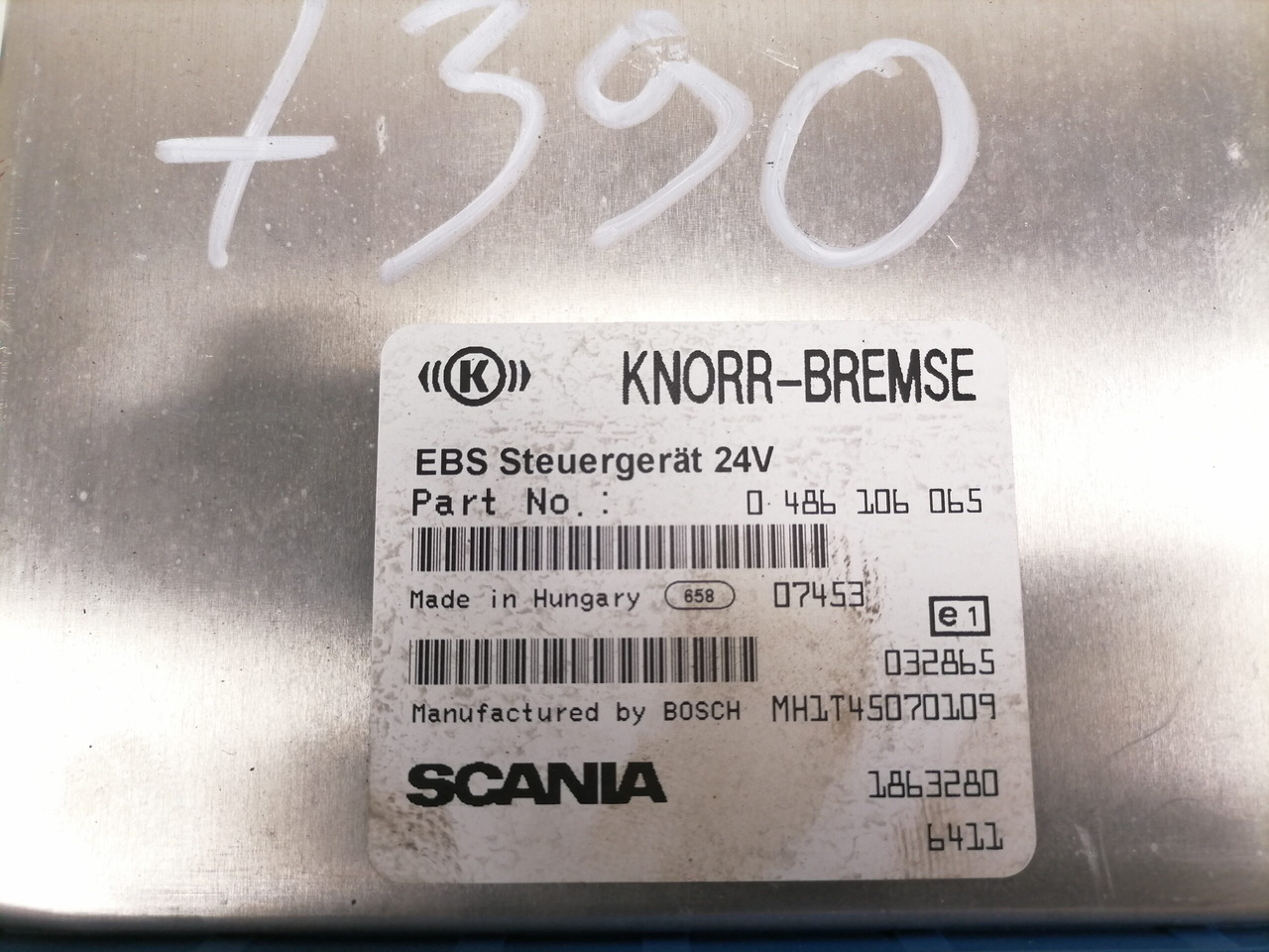 Scania Ecu, EBS 1863280 - Bloc de gestion pour Camion: photos 3 Scania Ecu, EBS 1863280 - Bloc de gestion pour Camion: photos 3