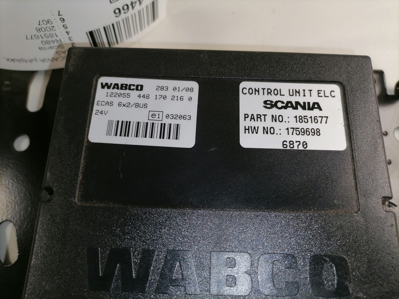Scania Ecu, ECAS 1851677 - Bloc de gestion pour Camion: photos 2 Scania Ecu, ECAS 1851677 - Bloc de gestion pour Camion: photos 2