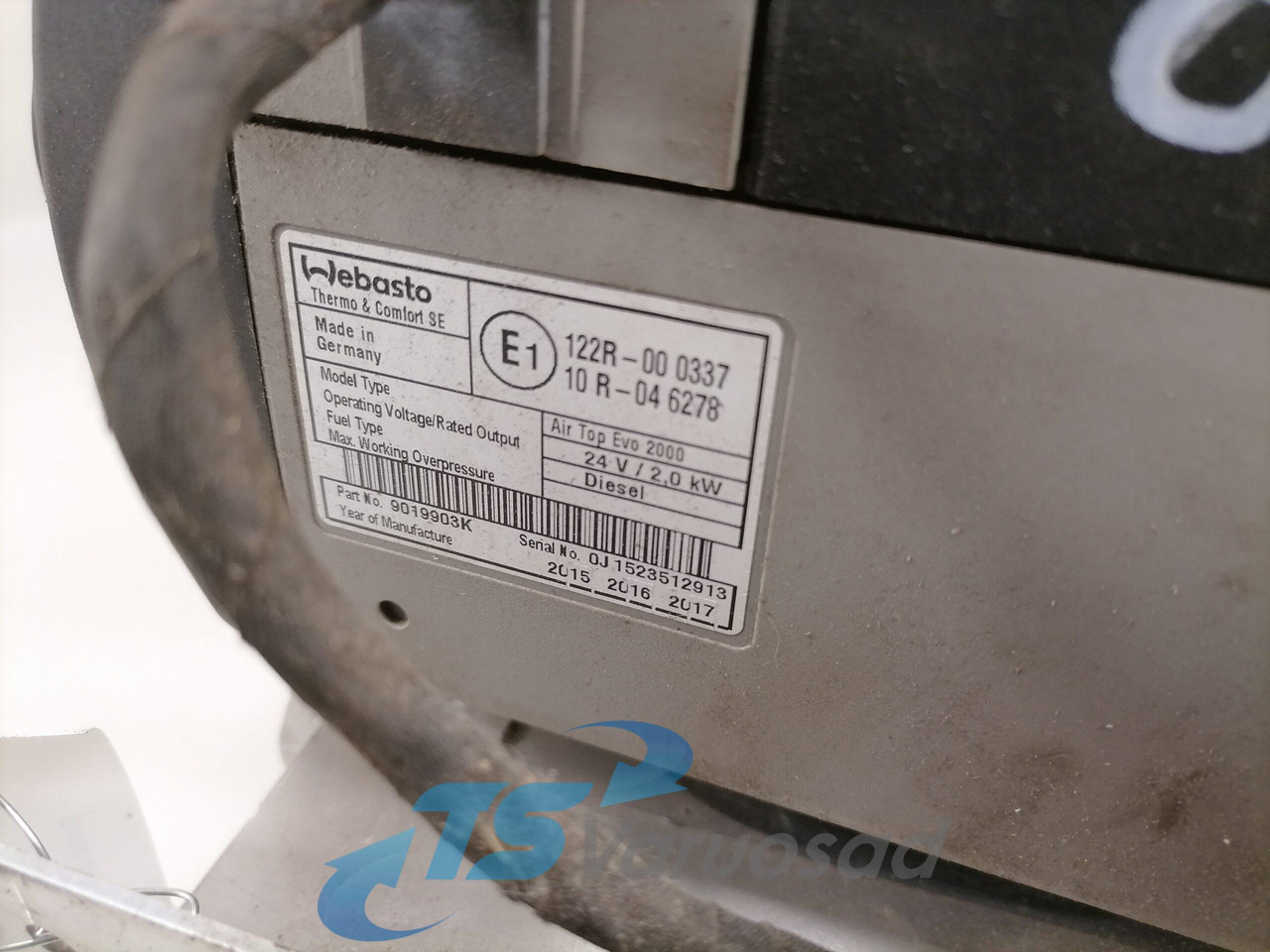 Volvo Auxiliary heater 84178403 - Chauffage/ Ventilation pour Camion: photos 3 Volvo Auxiliary heater 84178403 - Chauffage/ Ventilation pour Camion: photos 3