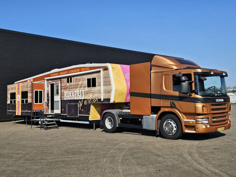 Scania P 280 + trailer - 2 X SLIDE OUT / CAMPER / WOHNMOBIL - Camping-car: photos 1 Scania P 280 + trailer - 2 X SLIDE OUT / CAMPER / WOHNMOBIL - Camping-car: photos 1
