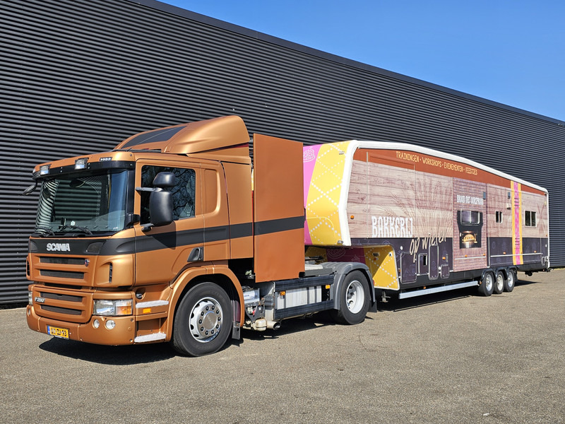 Scania P 280 + trailer - 2 X SLIDE OUT / CAMPER / WOHNMOBIL - Camping-car: photos 3 Scania P 280 + trailer - 2 X SLIDE OUT / CAMPER / WOHNMOBIL - Camping-car: photos 3