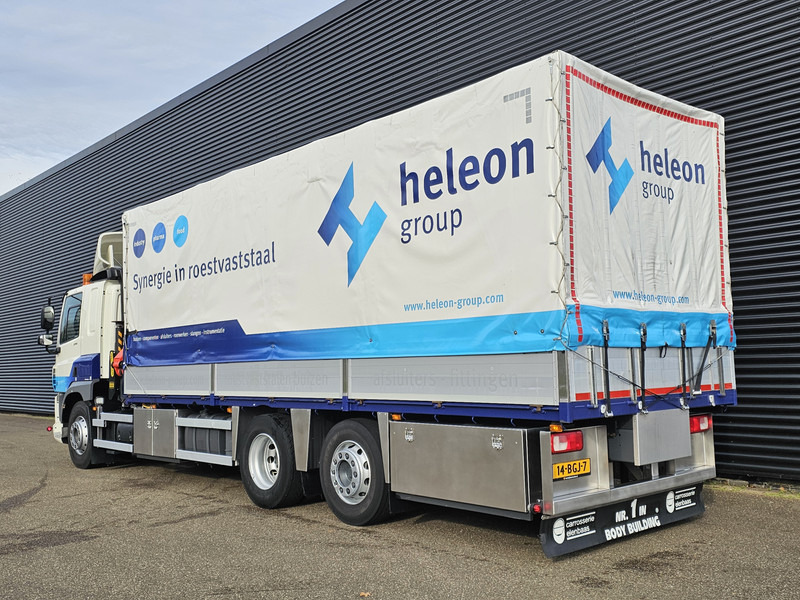 DAF CF 330 6x2 / PALFINGER CRANE / KRAN / CURTAIN - Camion grue: photos 5 DAF CF 330 6x2 / PALFINGER CRANE / KRAN / CURTAIN - Camion grue: photos 5