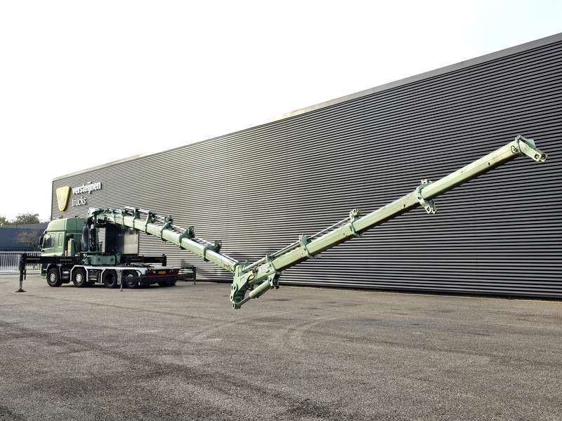 DAF CF 85.410 / HIAB 70TM + JIB / 8X2 / KRAN/CRANE - Camion grue: photos 3 DAF CF 85.410 / HIAB 70TM + JIB / 8X2 / KRAN/CRANE - Camion grue: photos 3