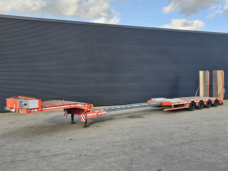 Faymonville F-S44-/ 4 x STEERING / HYDRAULIC RAMPS / EXTENDABLE - Semi-remorque surbaissé: photos 1 Faymonville F-S44-/ 4 x STEERING / HYDRAULIC RAMPS / EXTENDABLE - Semi-remorque surbaissé: photos 1