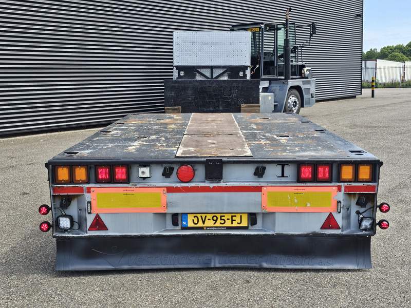 Semi-remorque surbaissé MEUSBURGER MPG 3 / LOW BED / EXTENDABLE / 3 x STEERING AXLE: photos 8