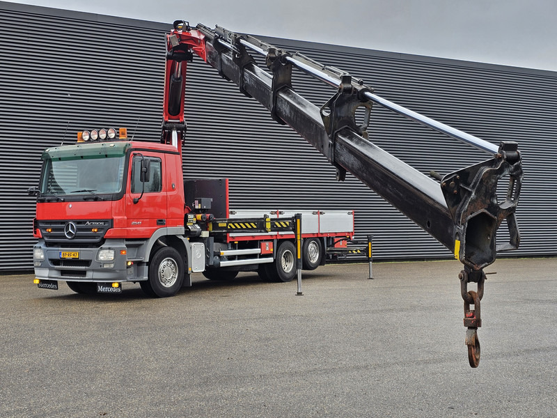 Mercedes-Benz ACTROS 2541 6X2 / PALFINGER PK 42 t/m CRANE / KRAN - Camion grue: photos 4 Mercedes-Benz ACTROS 2541 6X2 / PALFINGER PK 42 t/m CRANE / KRAN - Camion grue: photos 4