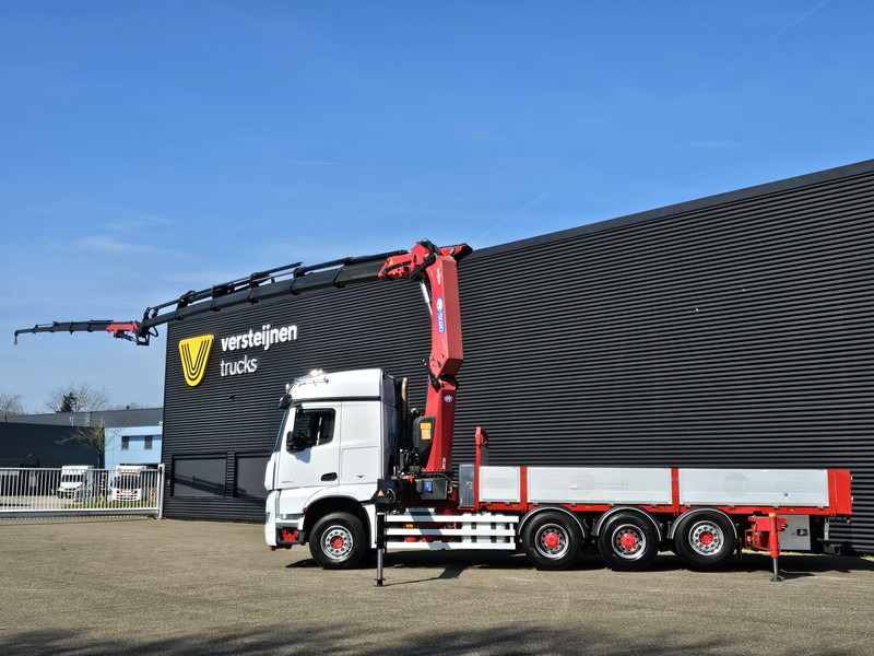 Mercedes-Benz AROCS 2553 / 8X4-4 / HMF 50TM CRANE / KRAN + JIB - Camion plateau, Camion grue: photos 5 Mercedes-Benz AROCS 2553 / 8X4-4 / HMF 50TM CRANE / KRAN + JIB - Camion plateau, Camion grue: photos 5