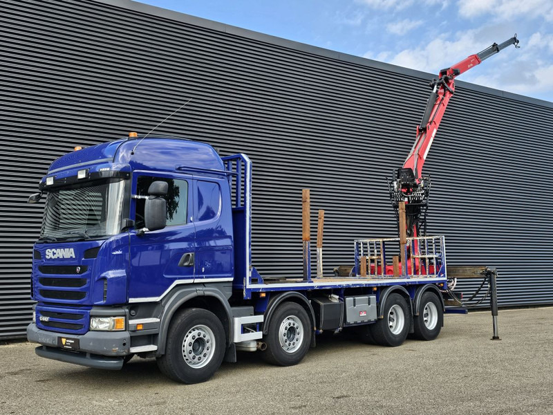 Scania G440 / RETARDER / 8x4 / PALFINGER-EPSILON CRANE - Camion grue: photos 4 Scania G440 / RETARDER / 8x4 / PALFINGER-EPSILON CRANE - Camion grue: photos 4