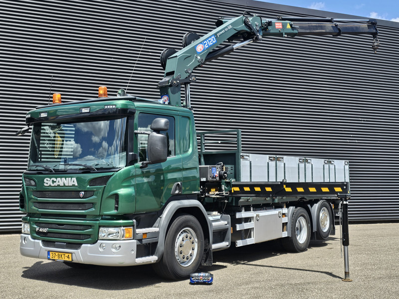Scania P410 / 6X2-4 / 21 t/m CRANE / KRAN - Camion grue: photos 1 Scania P410 / 6X2-4 / 21 t/m CRANE / KRAN - Camion grue: photos 1