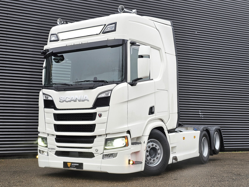 Scania R580 / V8 / FULL AIR / 6X2 / RETARDER / BOOGIE - Tracteur routier: photos 1 Scania R580 / V8 / FULL AIR / 6X2 / RETARDER / BOOGIE - Tracteur routier: photos 1