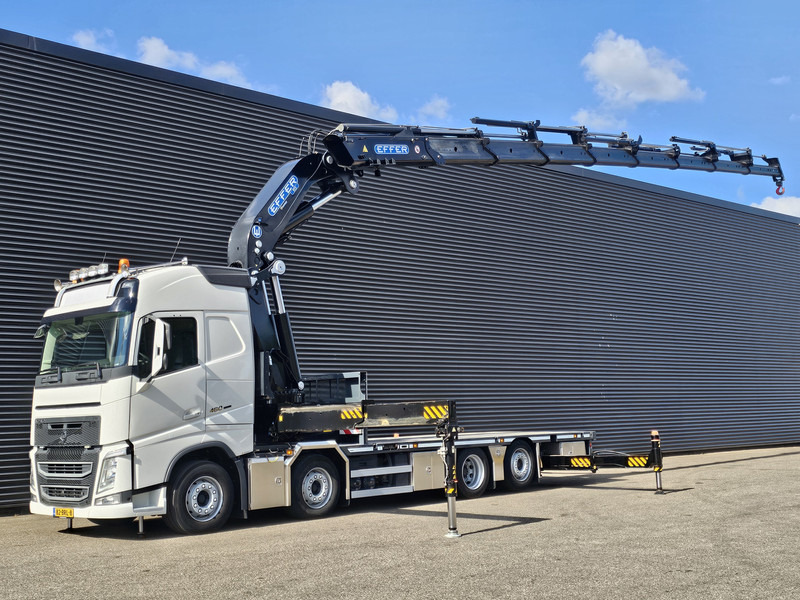 Volvo FH 460 8x2-6 / EFFER 955/8S / NL TRUCK - Camion plateau, Camion grue: photos 1 Volvo FH 460 8x2-6 / EFFER 955/8S / NL TRUCK - Camion plateau, Camion grue: photos 1