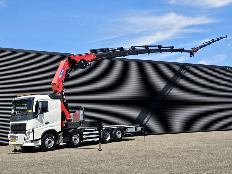 Volvo FH 540 8x2/6 / 85 t/m CRANE + JIB / KRAN / RETARDER - Camion plateau, Camion grue: photos 1 Volvo FH 540 8x2/6 / 85 t/m CRANE + JIB / KRAN / RETARDER - Camion plateau, Camion grue: photos 1
