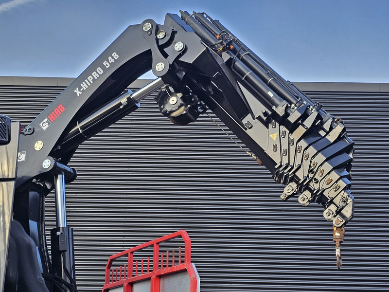 Camion plateau, Camion grue Volvo FH 540 8x4*4 / HIAB 548E-9 CRANE + WINCH / KRAN: photos 6