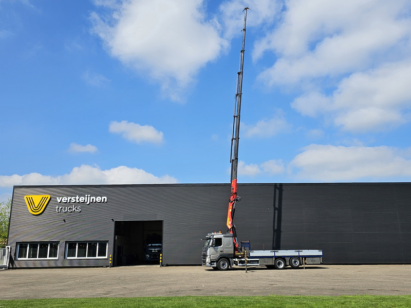 Volvo FM 410 6x2-4 / PALFINGER 33 t/m CRANE + WINCH / KRAN / GRUA - Camion plateau, Camion grue: photos 4 Volvo FM 410 6x2-4 / PALFINGER 33 t/m CRANE + WINCH / KRAN / GRUA - Camion plateau, Camion grue: photos 4