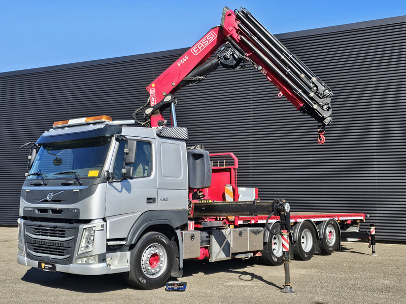 Volvo FM 460 8x4-4 / FASSI 36.5 t/m -8 x EXTENSION + WINCH - Camion plateau, Camion grue: photos 5 Volvo FM 460 8x4-4 / FASSI 36.5 t/m -8 x EXTENSION + WINCH - Camion plateau, Camion grue: photos 5