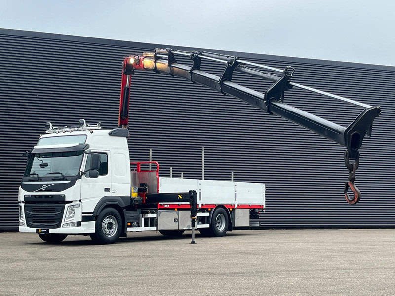 Volvo FM420 4x2 / PALFINGER 18502 - 17 mtr / CRANE / KRAN - Camion plateau, Camion grue: photos 2 Volvo FM420 4x2 / PALFINGER 18502 - 17 mtr / CRANE / KRAN - Camion plateau, Camion grue: photos 2