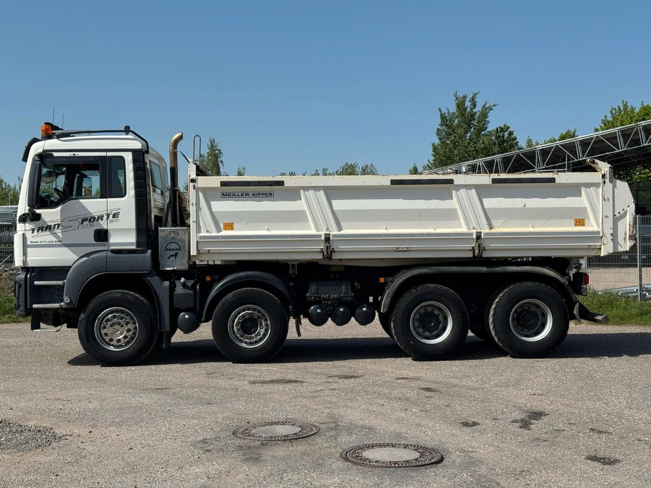MAN 35.460 8x4 Meiller 3S. Kipper Bordmatik Retarder - Camion benne: photos 5 MAN 35.460 8x4 Meiller 3S. Kipper Bordmatik Retarder - Camion benne: photos 5