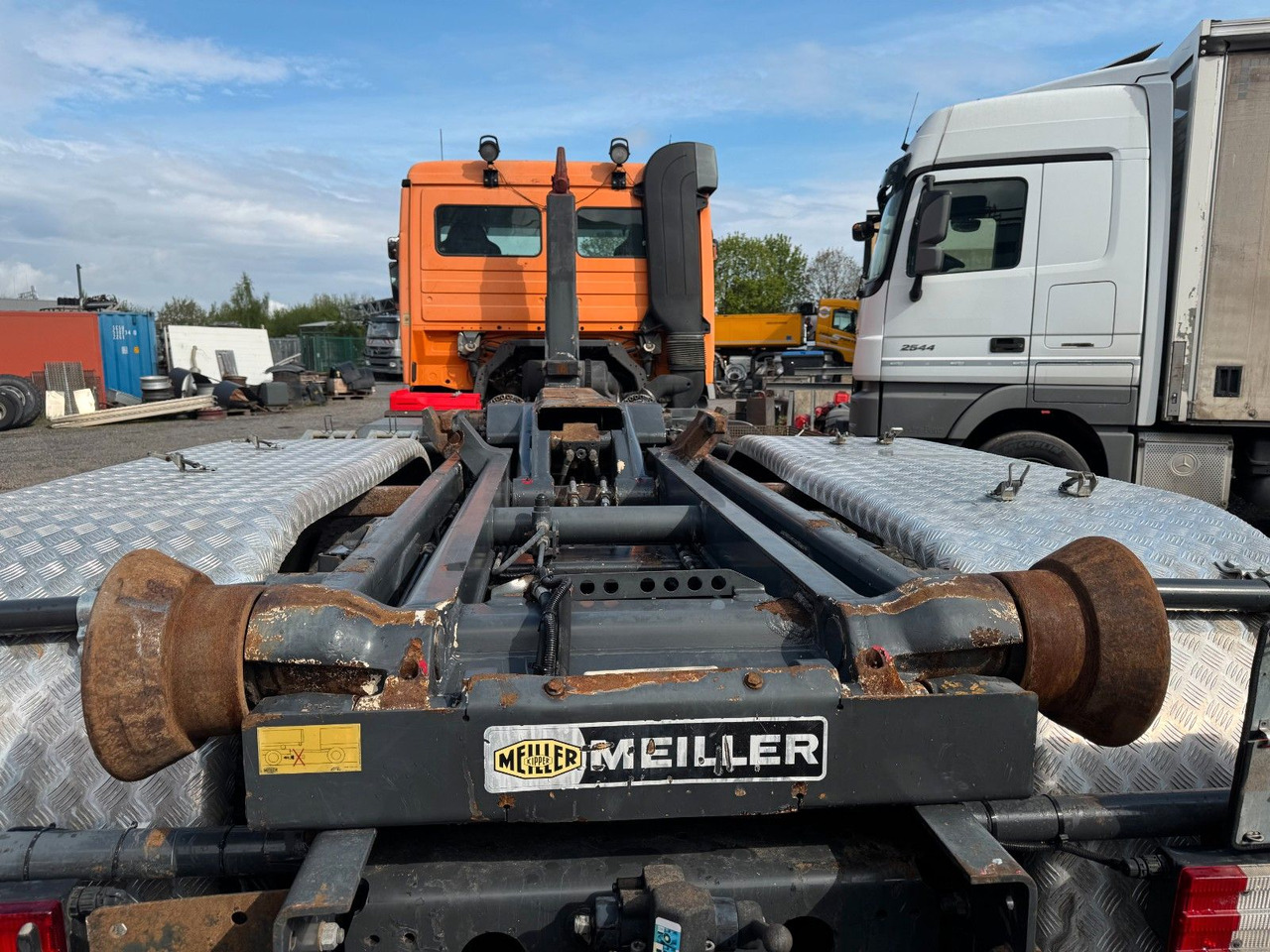 Meiller Abrollaufbau RK 20,65 - Camion ampliroll: photos 2 Meiller Abrollaufbau RK 20,65 - Camion ampliroll: photos 2