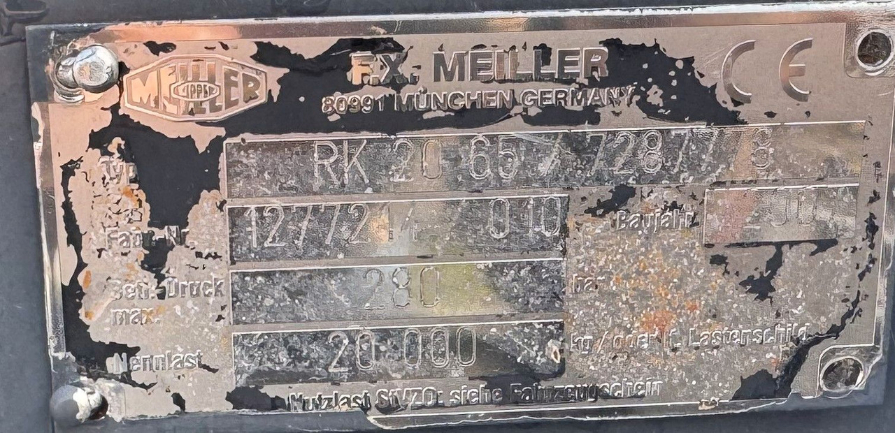 Meiller Abrollaufbau RK 20,65 - Camion ampliroll: photos 3 Meiller Abrollaufbau RK 20,65 - Camion ampliroll: photos 3