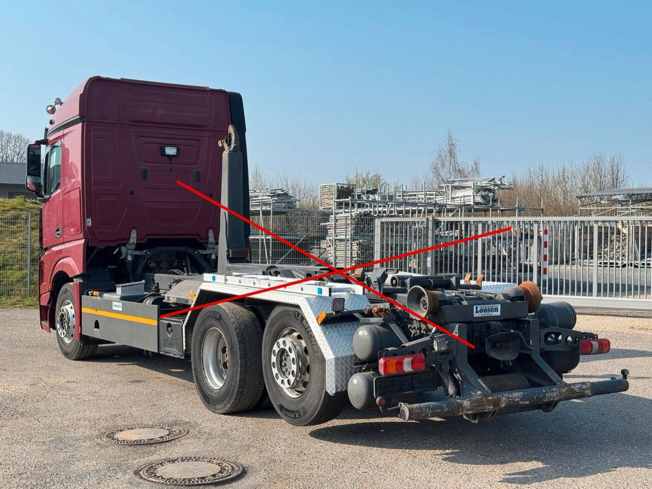 Mercedes-Benz 2558 6x2 Fahrgestell Chassis | Retarder | Klima - Châssis cabine: photos 5 Mercedes-Benz 2558 6x2 Fahrgestell Chassis | Retarder | Klima - Châssis cabine: photos 5