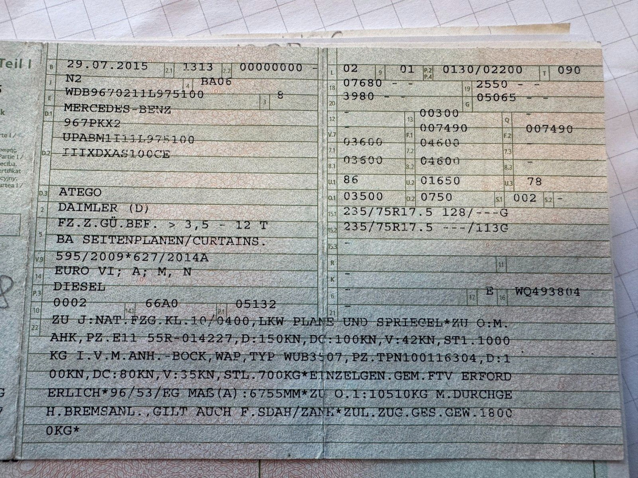 Mercedes-Benz 818 4X2 Pritsche & Plane & Tang Pritsche & Plane Mercedes-Benz 818 4X2 Pritsche & Plane & Tang Pritsche & Plane - Utilitaire plateau baché: photos 2 Mercedes-Benz 818 4X2 Pritsche & Plane & Tang Pritsche & Plane Mercedes-Benz 818 4X2 Pritsche & Plane & Tang Pritsche & Plane - Utilitaire plateau baché: photos 2