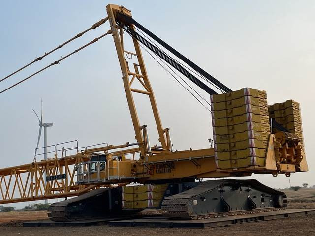 Liebherr LR1600/2 - Grue sur chenilles: photos 2 Liebherr LR1600/2 - Grue sur chenilles: photos 2