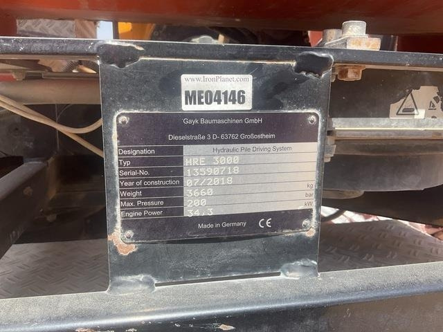 Gayk HRE3000 - Mât de battage: photos 5 Gayk HRE3000 - Mât de battage: photos 5