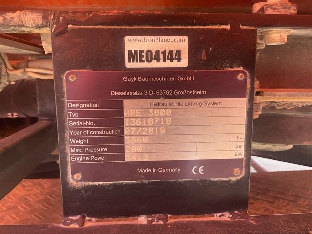 Gayk HRE3000 - Mât de battage: photos 5 Gayk HRE3000 - Mât de battage: photos 5