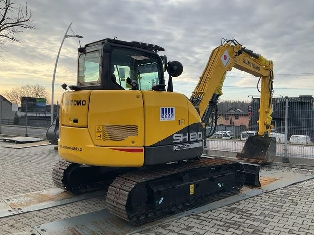 Sumitomo SH80BS-7 - Pelle sur chenille: photos 3 Sumitomo SH80BS-7 - Pelle sur chenille: photos 3