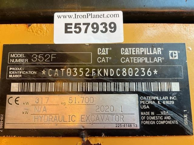 CAT 352F - Pelle sur chenille: photos 5 CAT 352F - Pelle sur chenille: photos 5