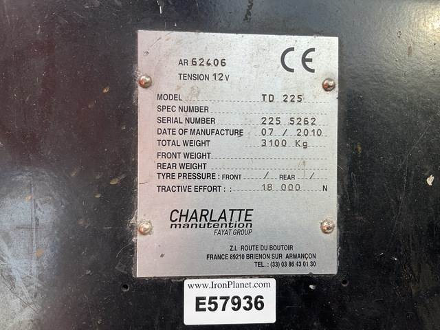 Charlatte TD225 - Chariot tracteur: photos 5 Charlatte TD225 - Chariot tracteur: photos 5
