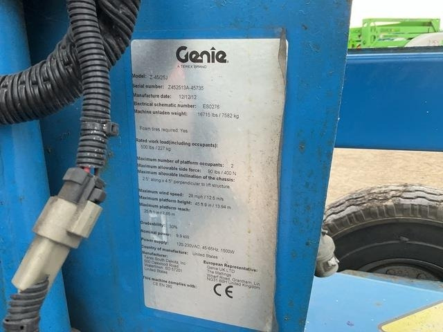 Genie Z45/25J - Nacelle articulée: photos 5 Genie Z45/25J - Nacelle articulée: photos 5