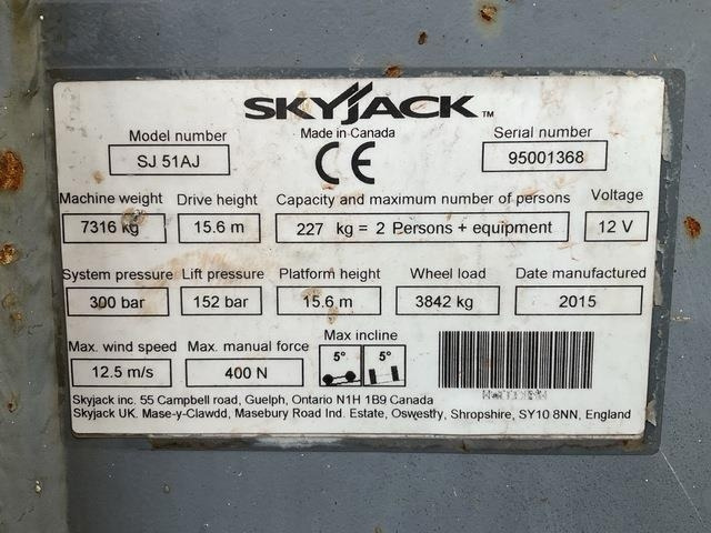 SkyJack SJ51AJ - Nacelle articulée: photos 5 SkyJack SJ51AJ - Nacelle articulée: photos 5