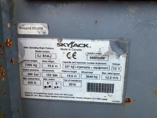 SkyJack SJ51AJ - Nacelle articulée: photos 5 SkyJack SJ51AJ - Nacelle articulée: photos 5