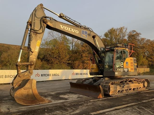 Volvo ECR355EL - Pelle sur chenille: photos 1 Volvo ECR355EL - Pelle sur chenille: photos 1