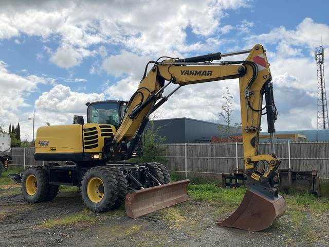Yanmar B110W - Pelle sur pneus: photos 4 Yanmar B110W - Pelle sur pneus: photos 4