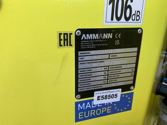 Ammann ARX16-2 - Rouleau compresseur: photos 5 Ammann ARX16-2 - Rouleau compresseur: photos 5