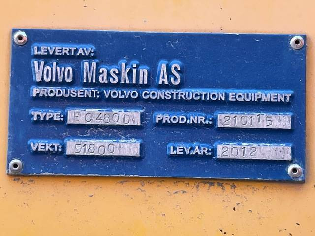 Pelle sur chenille Volvo EC480: photos 18