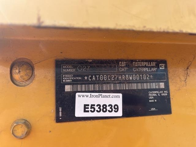 CAT C27 - Groupe électrogène: photos 5 CAT C27 - Groupe électrogène: photos 5