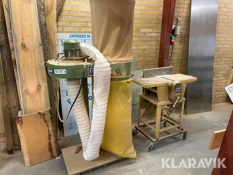 Matériel de chantier Sponsug og tykkelselshøvl/afretter Dan-vag / Scheppach HM2-Kombi: photos 1